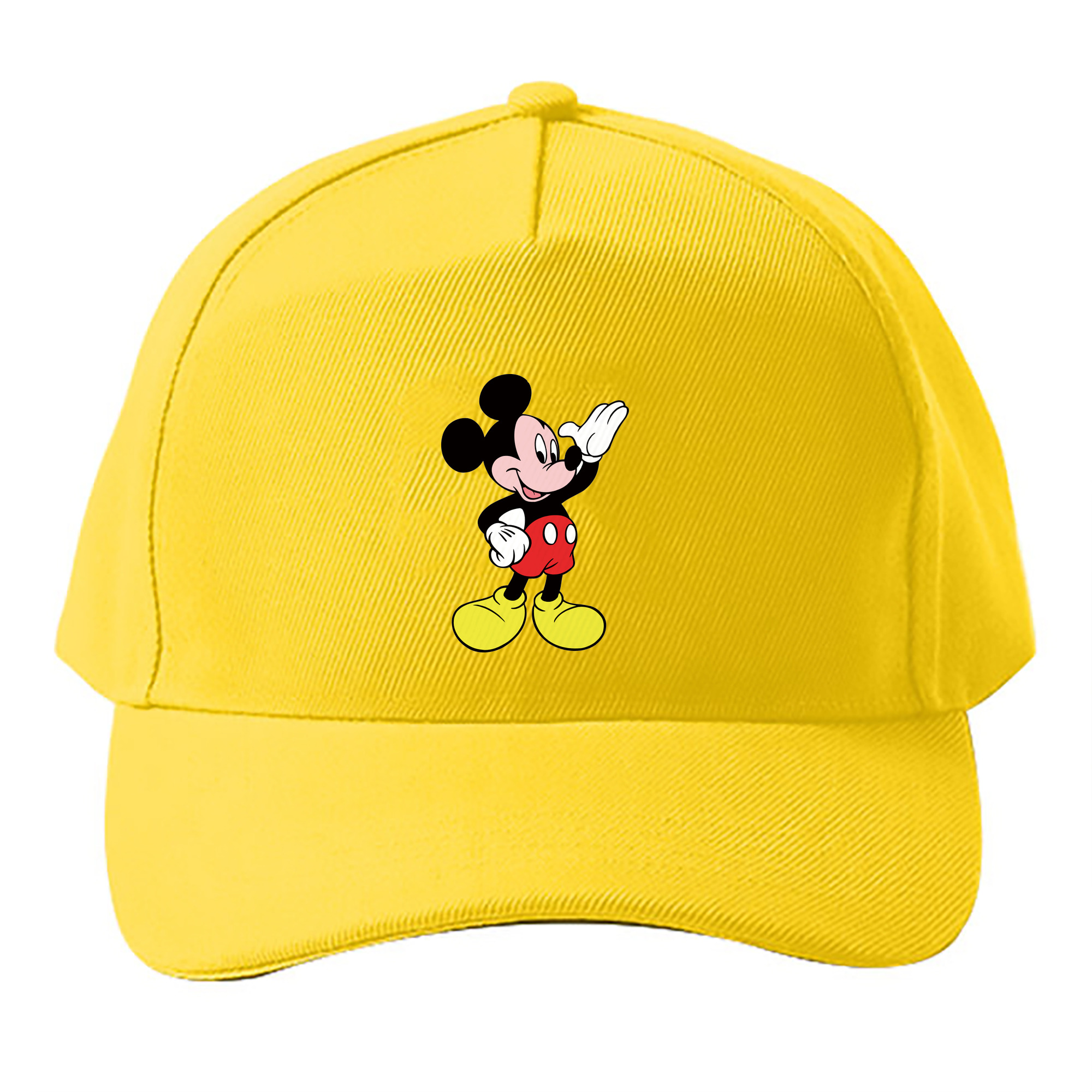 （画像用） ミッキーマウス Mickey Mouse ベースボールキャップ 綿100％ 男女兼用 帽子 スポーツ